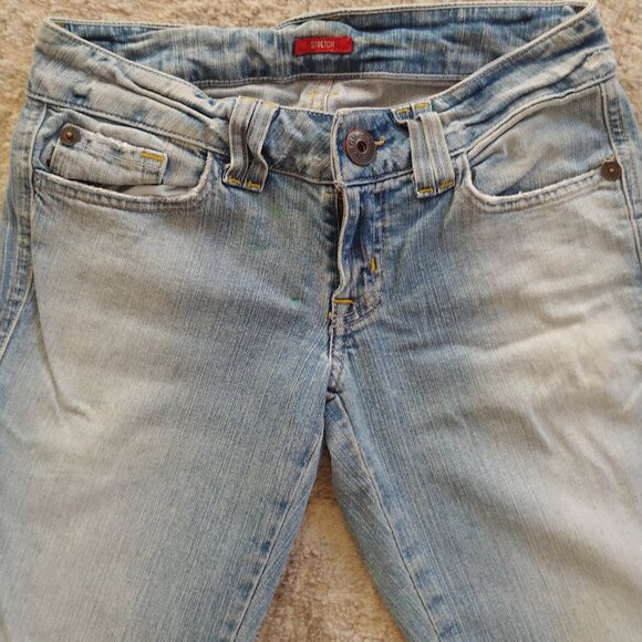 VINTAGE Guess jeans low-rise flared size 27 - Picture 12 of 13